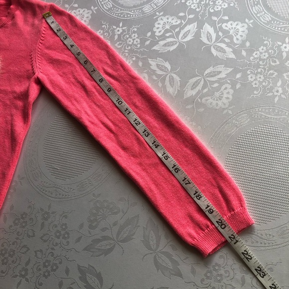 Gap Kids Pullover Crew Neck Candy Pink Knitted Sweater Polar Bear Girls Size XL - Picture 16 of 16